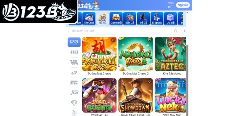 Tổng quan về nổ hũ 123B